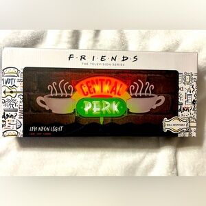 Sold - FRIENDS Central Perk Neon Sign in Red, Green & Yellow